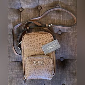 Small brown Guess crossbody New with tags